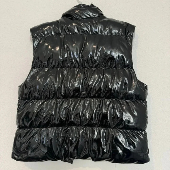 Edikted Neo Puffer Vest Black Small - Picture 5 of 7